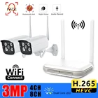 Беспроводной сетевой видеорегистратор, 48 каналов, 3 Мп, 5 МП, Wi-Fi, сетевой видеорегистратор H.265, поддержка распознавания лица, e-mail, Alart, для IP-камеры видеонаблюдения, XMEYE