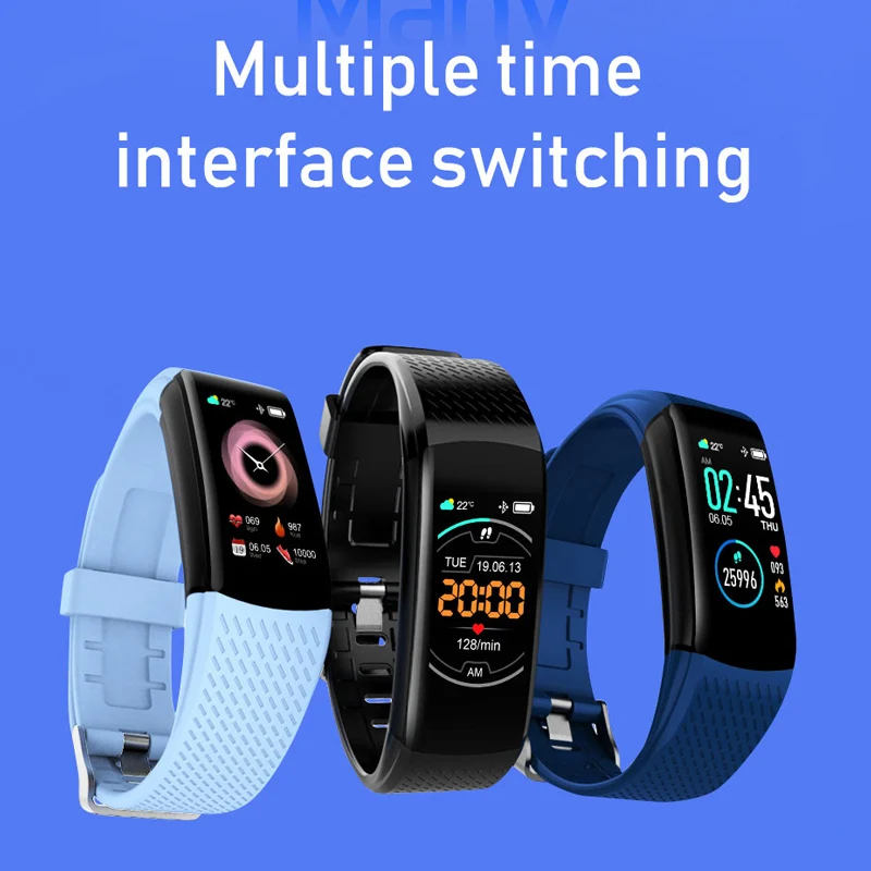 smart fitness bracelet men women blood pressure fitness tracker hear rate monitor sport smart band watch 2021 for android ios free global shipping