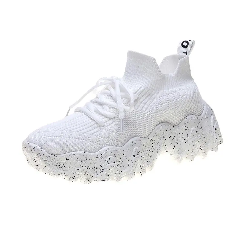

Summer Platform Sneakers Sock Woman Shoes Sport Women Running Shoes Women's White Sports Shoes Kit Tennis Trainers Kids GME-1334