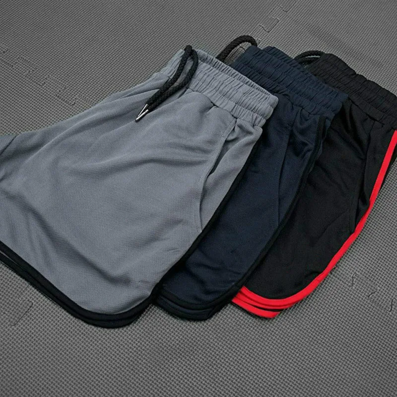 

2019 New Colors Summer Jogging Sports Shorts Fitness Quick Dry Mens Workout Jogger Crossfit Gym Shorts Running Shorts Men