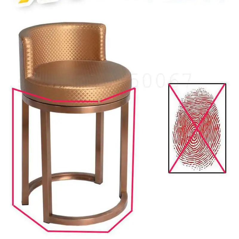 Круглый стул для ювелирных изделий титановое кресло оптический магазин касса на