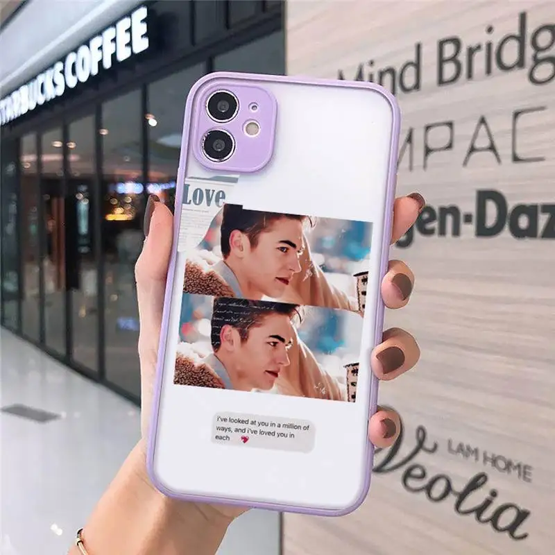 

After Movie poster love Phone Case Matte Transparent for iPhone 11 12 7 8 s mini pro X XS XR MAX Plus funda