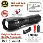 Светодиодный Перезаряжаемые фонарик OLOEY XML T6 linterna фонарик Фонарь 18650 Батарея 5 режимов Водонепроницаемый Открытый Кемпинг мощный светодиодный фонарик