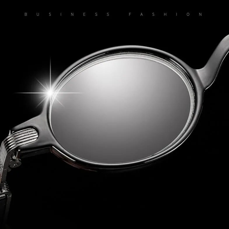 Чтение очков для мужчин и женщин круглые старинные очки чтения легкий вес с