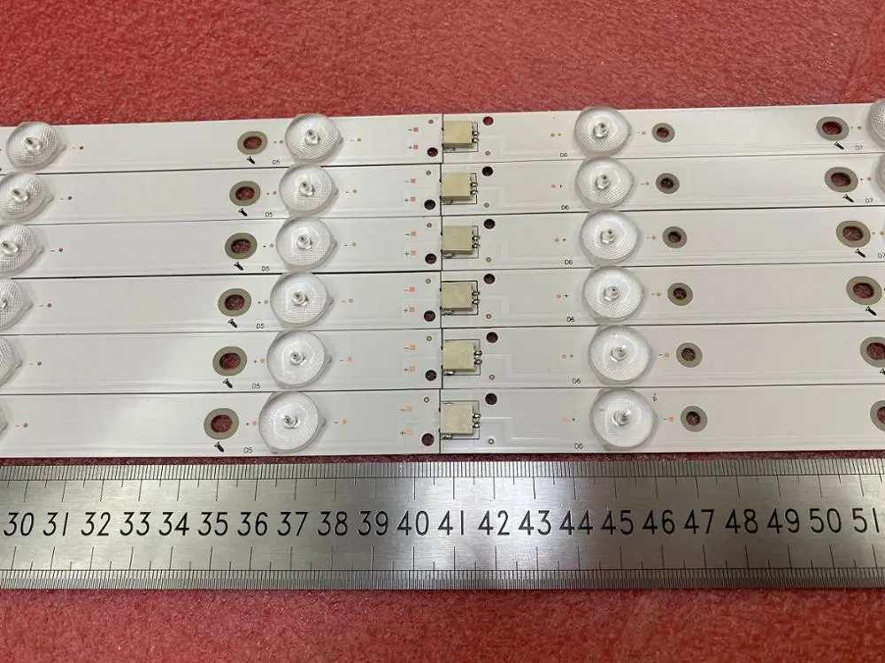 Новинка 12 шт./компл. Светодиодная лента для подсветки 50put640 0/60 50PUH6400 50PUF6061 500TT67 V2