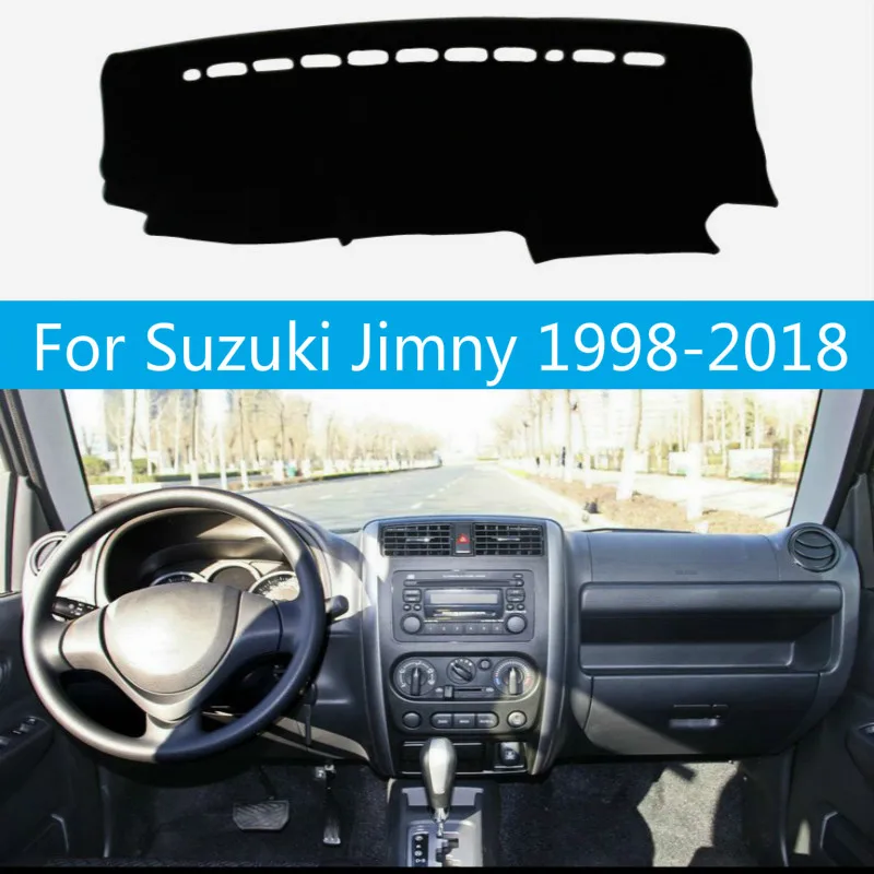 

Car Dashboard Cover Dash Mat Dash Pad Carpet For Suzuki Jimny 1998-2018 Sun protection anti - slip anti - uv