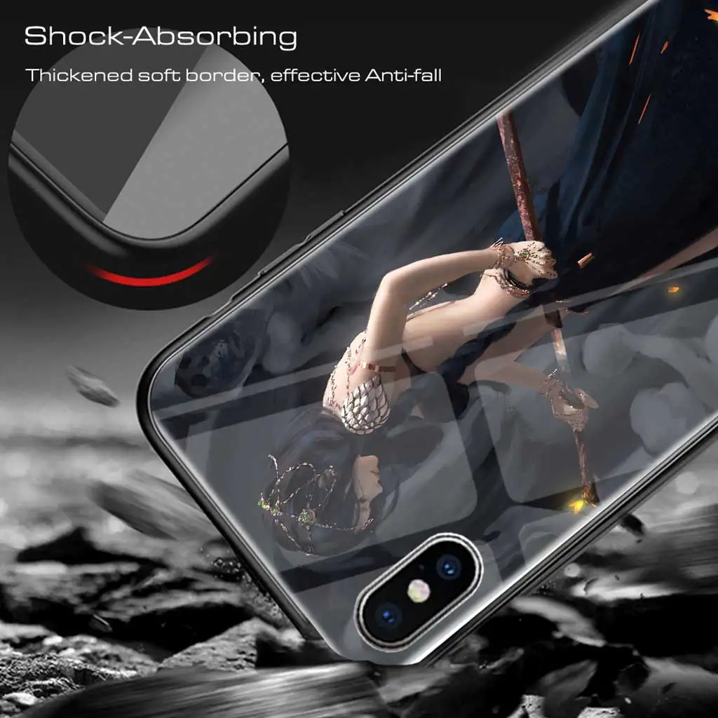 Принцесса обои силиконовый чехол для iphone x xr xs max 8plus 7plus 7 8 плюс 6s 6 5s 5 se