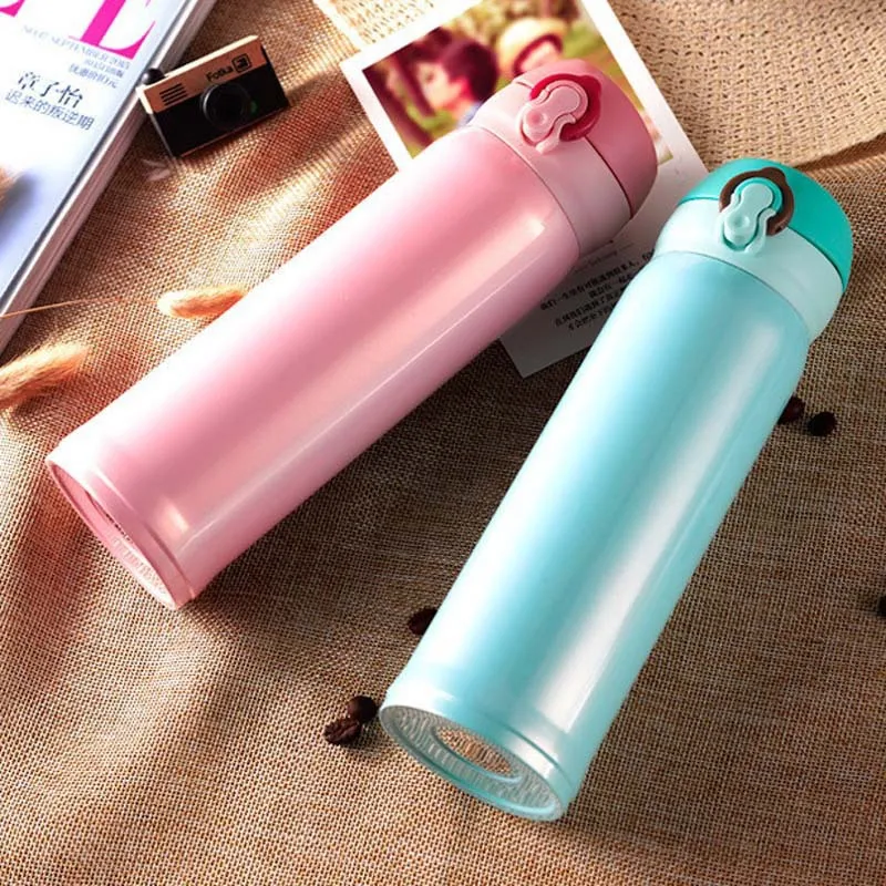 Thremos кофейная кружка из нержавеющей стали Термокружка прыгающая крышка бутылка