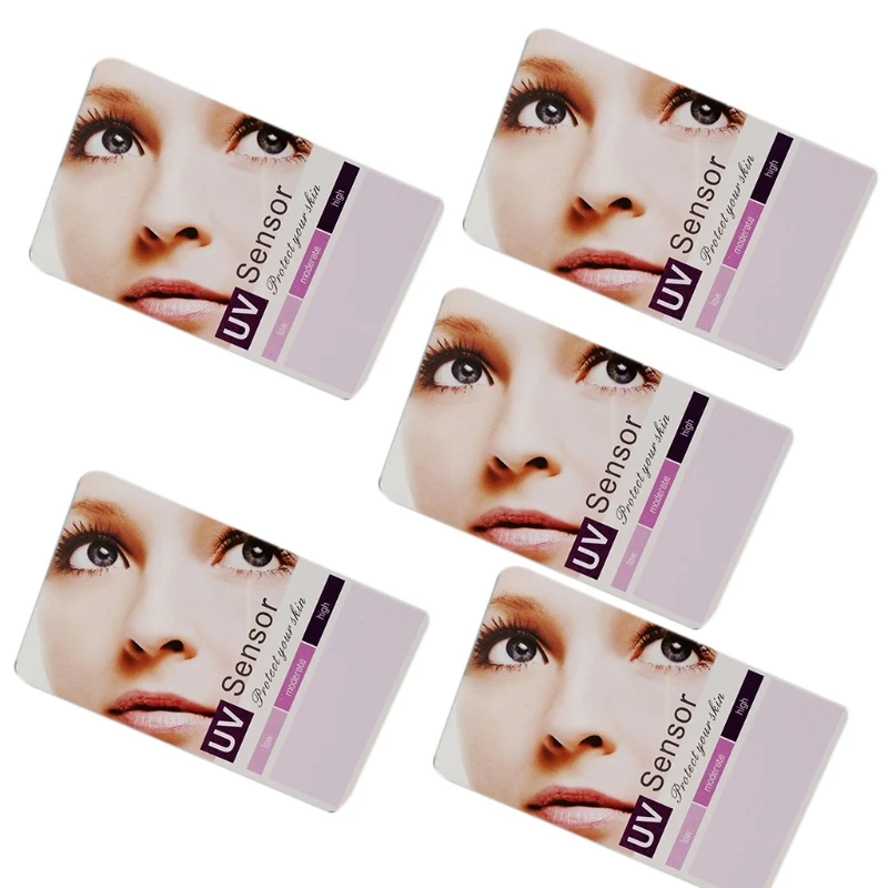 

2022 New UVB Test Cards UV Discoloration Intensity Test Measurement Analysis Tools 10 Pcs
