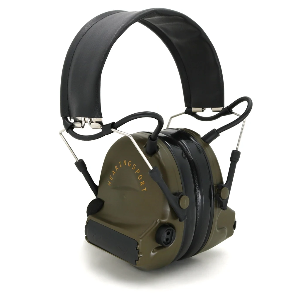 

HEARINGSPORT tactical hunting noise reduction pickup electronic noise reduction IPSC without microphone shooting headset