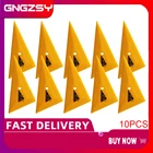 Желтый жесткий скребок угловой Авто Дом Офис виниловая пленка оконный скребок наклейка для стайлинга автомобилей обертывания инструменты A48