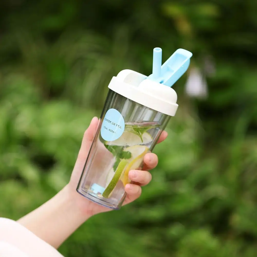 Пищевой полипропиленовый пластиковый Стандартный простой соломенный стакан