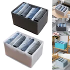 Органайзер для хранения брюк, одежды, складная коробка для хранения джинсов и рубашек, шкаф-органайзер, ящики, товары для дома