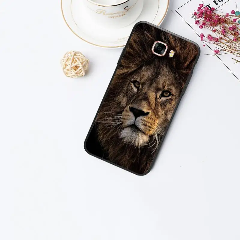 

Animals Cool Lion for samsung A10 coque fundas etui for samsung galaxy A20 A30S A40 A50 A51 A70 A71 note 8 9 10 cases cover