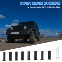 durable door hinge bushings multi function 4pcs8pcs door hinge bushings with tool for jeep wrangler tj yj cj lj 1986 2006
