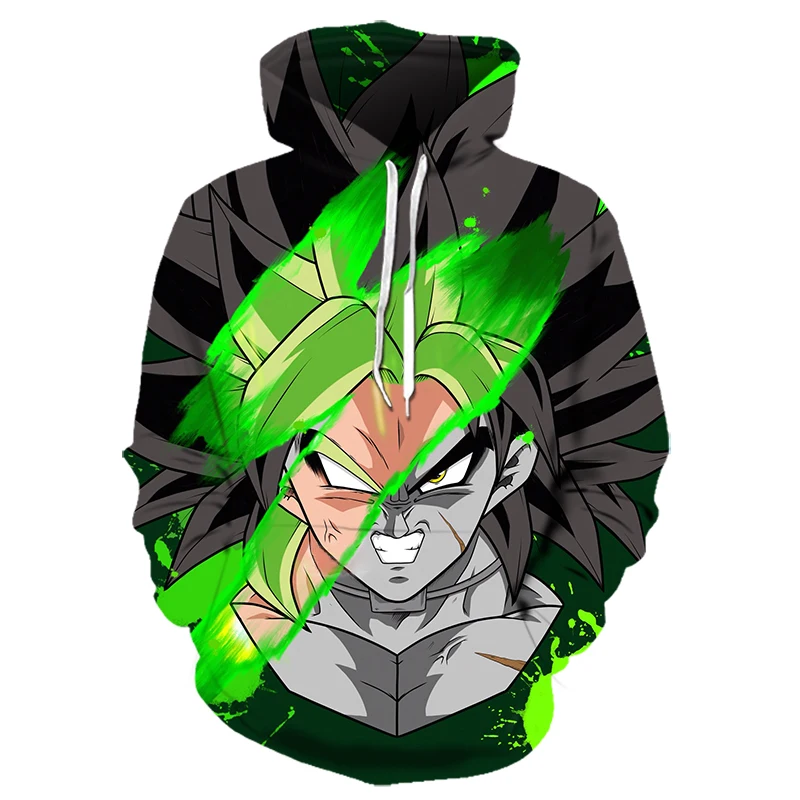 Новые мужские толстовки аниме Dragon Ball Z 3D Толстовка Супер Saiyan горячая Распродажа