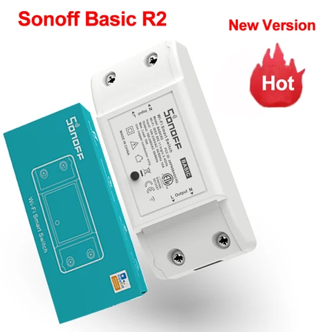 Умный выключатель Sonoff Dual R3 Sonoff Mini R2, двухсторонний, Wi-Fi, дистанционное управление для умного дома, беспроводной переключатель «сделай сам», работает с Alexa Google Home