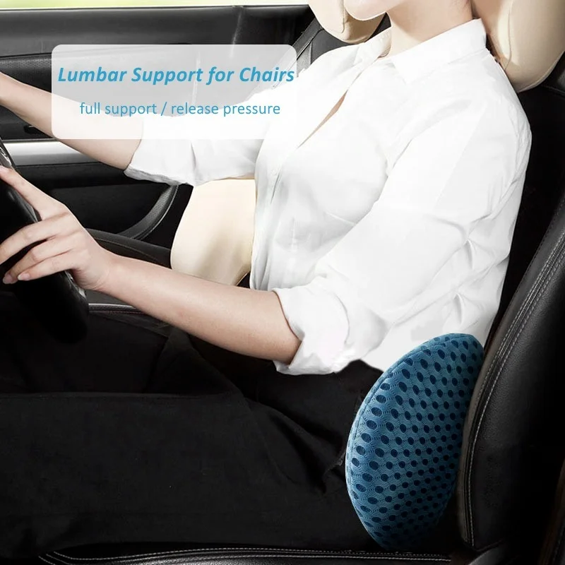 4D сетчатая Подушка для спины спальная поясничная поддерживающая подушка боковых