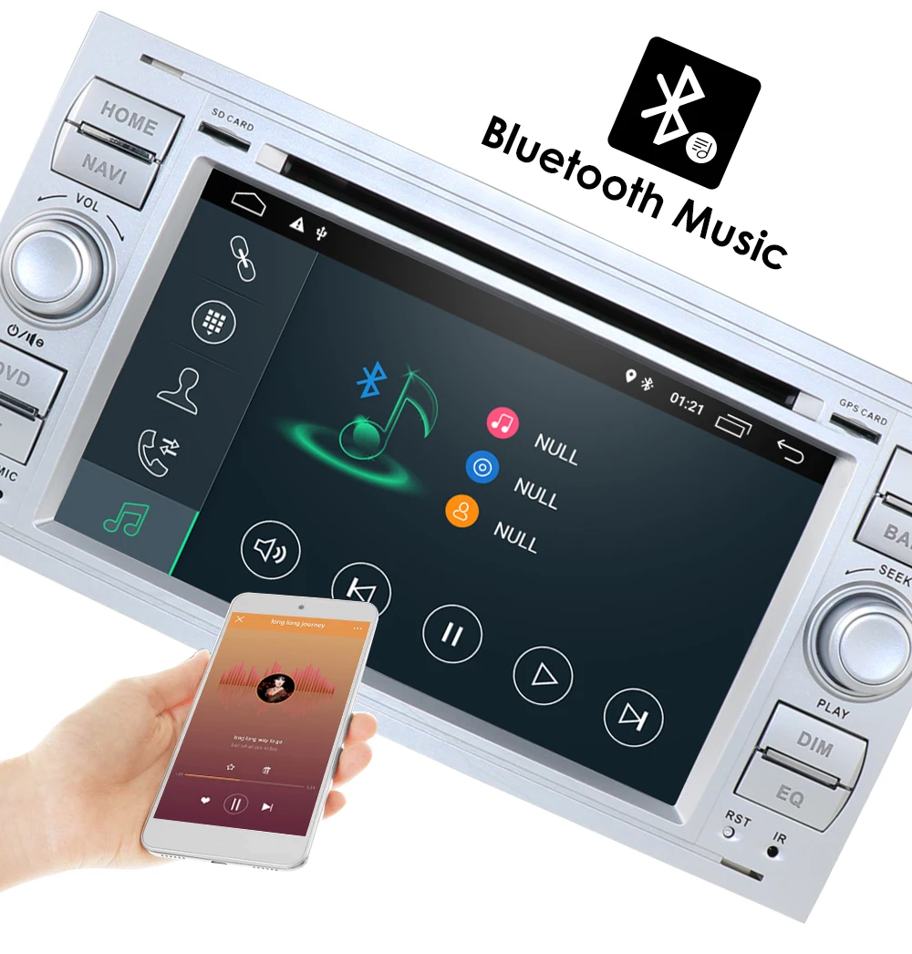Чистый Android 9,0 Черный Серебряный автомобильный DVD gps Navi плеер стерео радио аудио 4G для Ford Focus 2 Mondeo S C Max Fiesta Galaxy камера