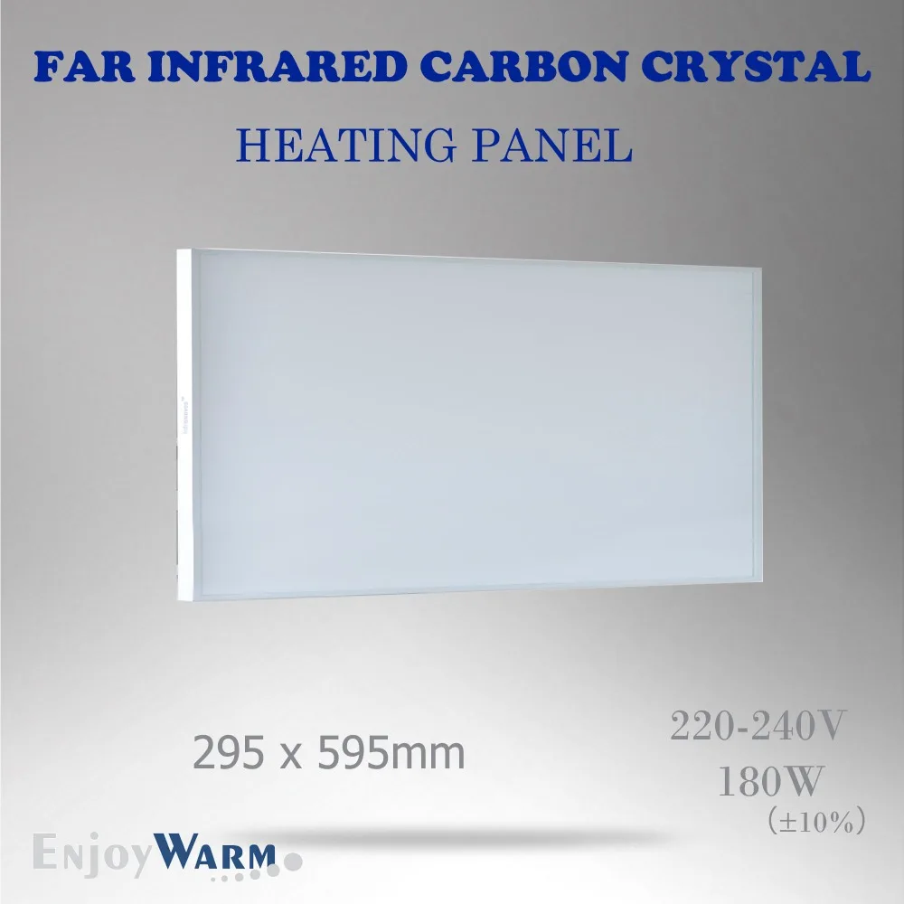 Far Infrared Heater Panel Wall Mounted Heating Film Carbon Crystal White Panel Ir Heating Element Free Shipping