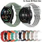 Ремешок для часов Xiaomi MI, цветной спортивный ремешок, силиконовый, 22 мм, смарт-браслет для часов Ticwatch Pro 3  Zepp Z, браслет, ремешок для часов