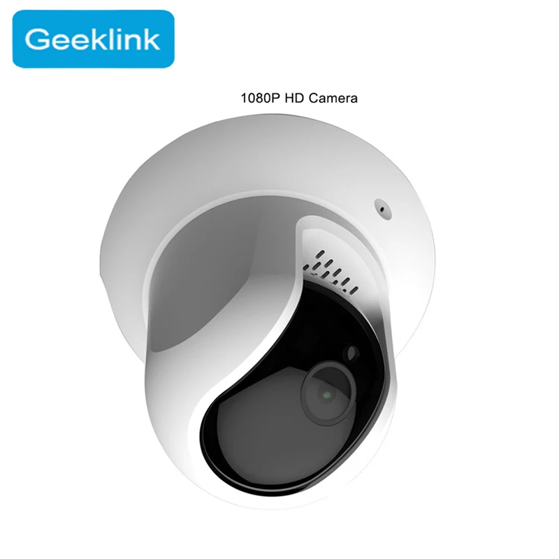 Geeklink камера 1080P HD веб-камера беспроводной микрофон наблюдения Дистанционное приложение Wifi управление домофон цифровая IP камера ночное видение