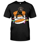 Футболка хлопковая с круглым вырезом, модная Повседневная рубашка с принтом животных, Лабрадора, собаки, забавная, в стиле Харадзюку