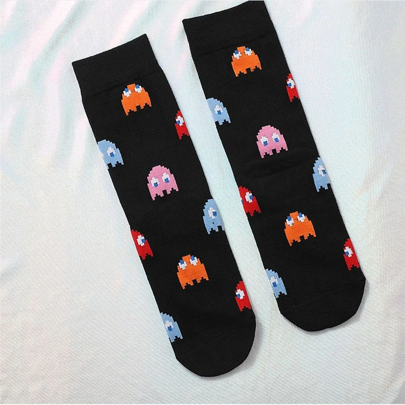 Новое поступление мультяшных милых аниме мужские женские носки до щиколотки