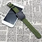 Ремешок НАТО для Apple watch 44 мм 40 мм iWatch band 42 мм 38 мм спортивный нейлоновый Браслет Apple watch series 4 3 5 SE 6