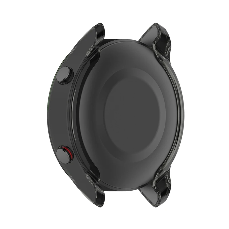 

Ultra-Slim Soft TPU Watch Case Skin Shell Protective Cover Sleeve for -Xiaomi Mi Watch Color Sports Edition