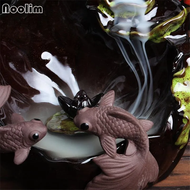 Новинка керамический Лотос для благовоний курильница пруда держатель Рожков