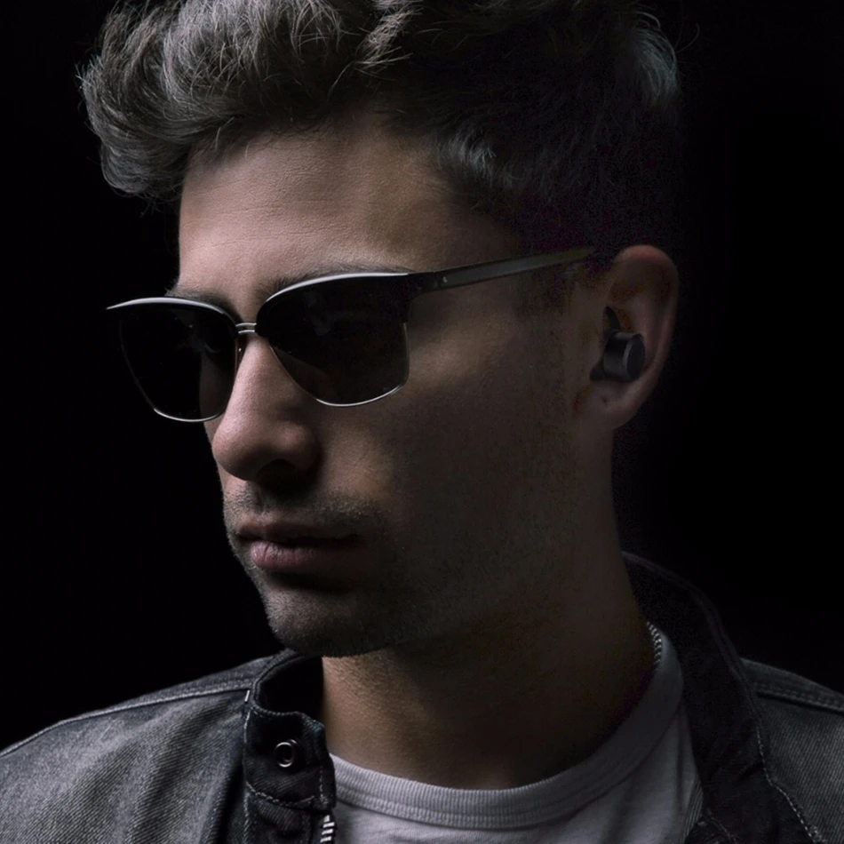 ROCK TWS беспроводные наушники Bluetooth 4,1 спортивные наушники для iPhone Xiaomi стерео звуковые наушники с микрофоном зарядная коробка