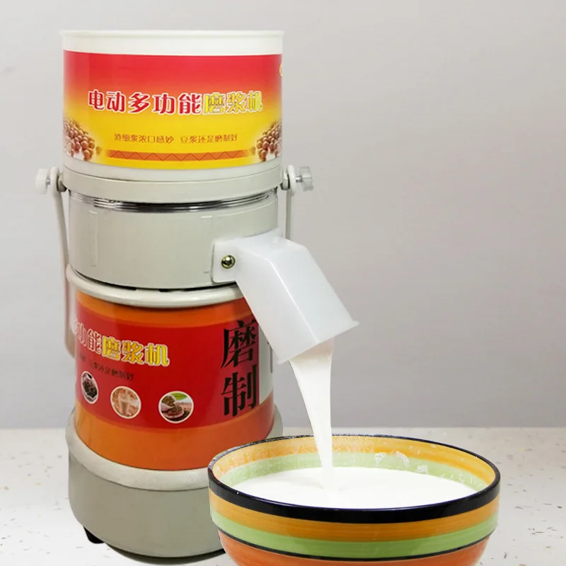 Soymilk machine commercial small electric stone grinder rice milk grinder sesame paste bean curd grinder