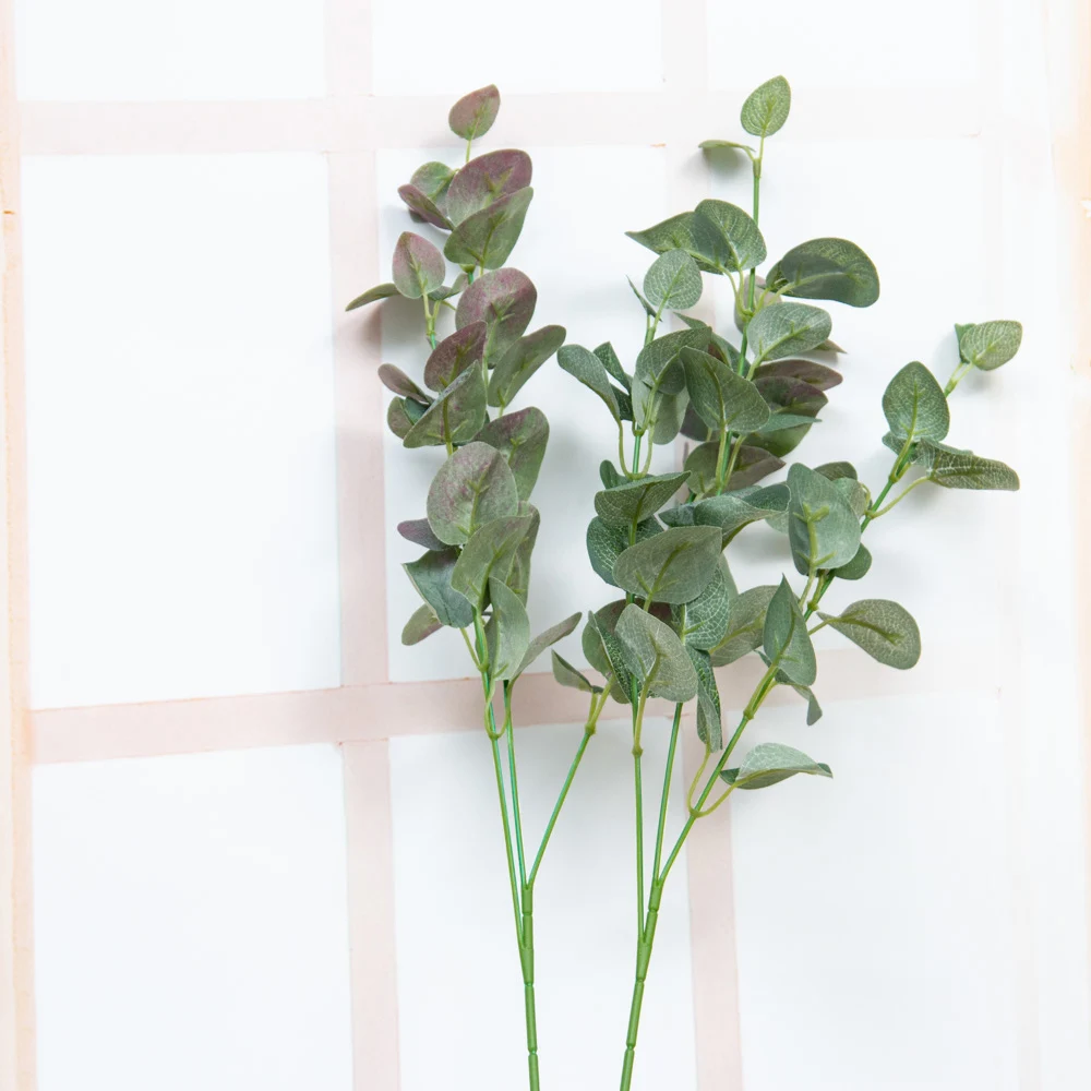 1 шт. искусственная ротанговая ткань эвкалипт целлюлоза листья денег свадьба