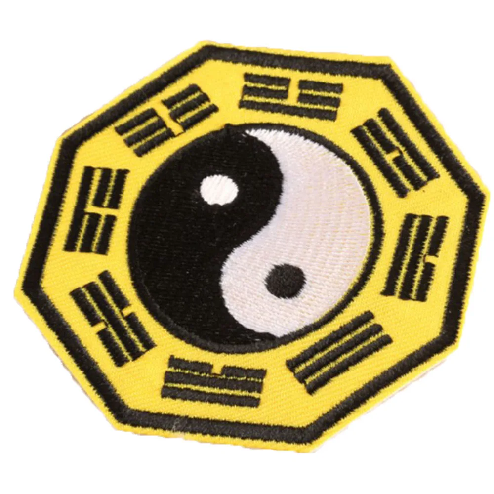 Нашивки для одежды в стиле хиппи Сплетницы желтые черные белые Пришивные