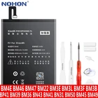 Аккумулятор NOHON для Xiaomi Mi, POCOPHONE F1, BP41, BM47, BM46, BN43, BN41, BN31, BM36, BM39, BM22, BM3E, BM3L, BM45, BM49, BM50, BM3F, BM3B