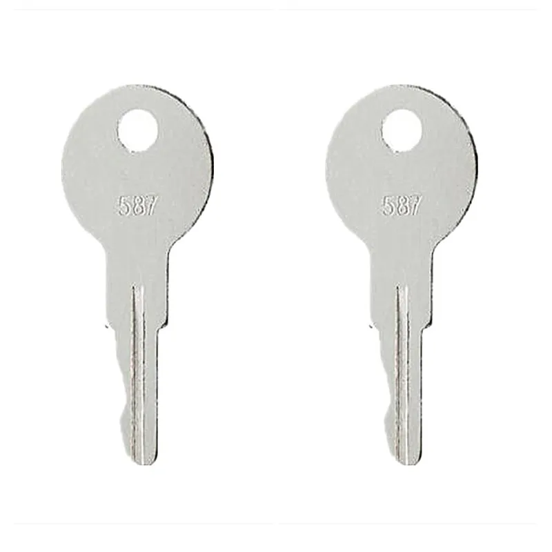 

2Pcs 7012587 587 Key For JLG & Teramite Industrial Construction Models