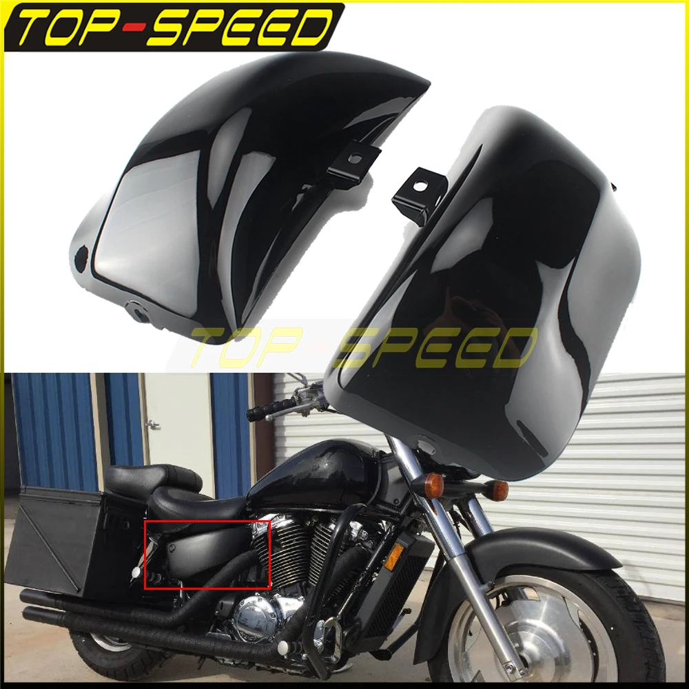 Пластиковый Боковой защитный чехол для аккумулятора мотоцикла Yamaha Virago XV535 XV400 XV 535