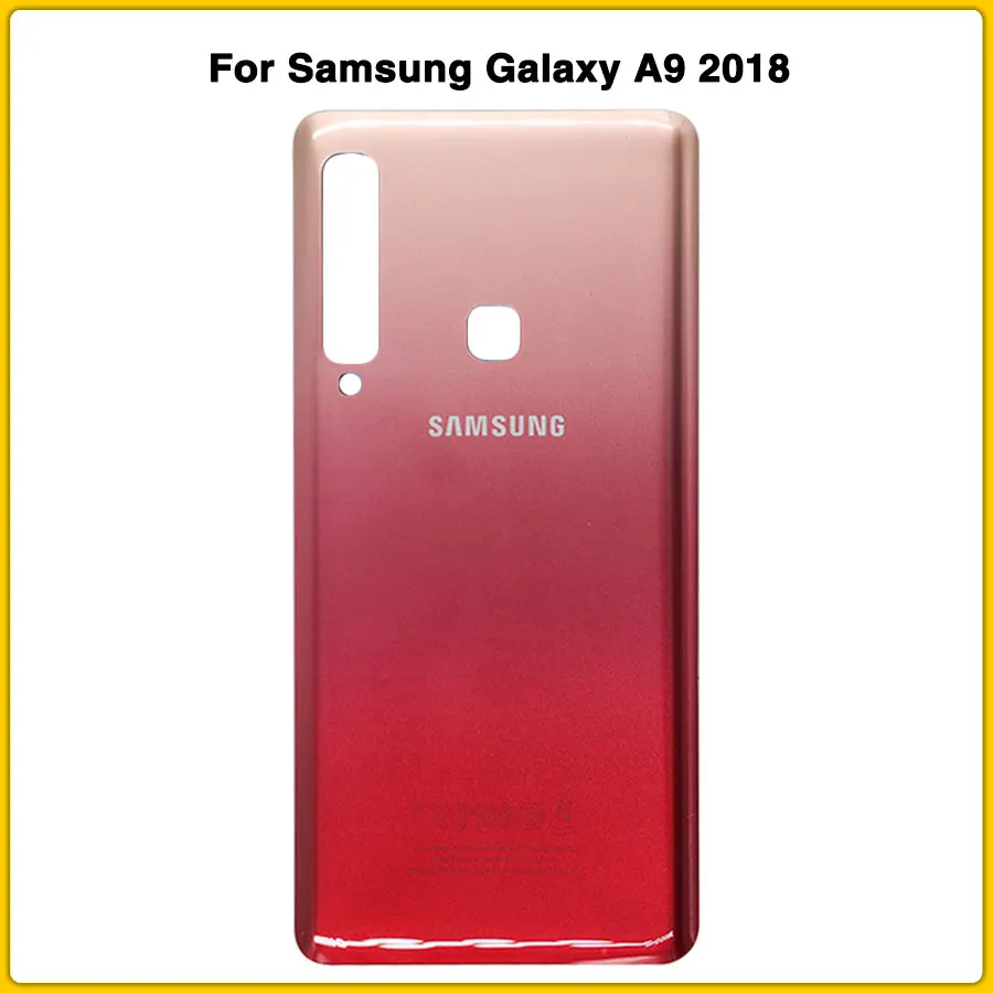 Чехол A9 для samsung Galaxy A9 Star Pro A9S A920 A920F, задняя крышка на батарейке, задняя крышка на дверь, запасная часть стекла