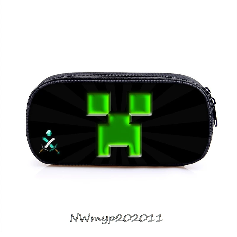 Чехол для карандашей с принтом в виде игры Minecraft|Рюкзаки| |