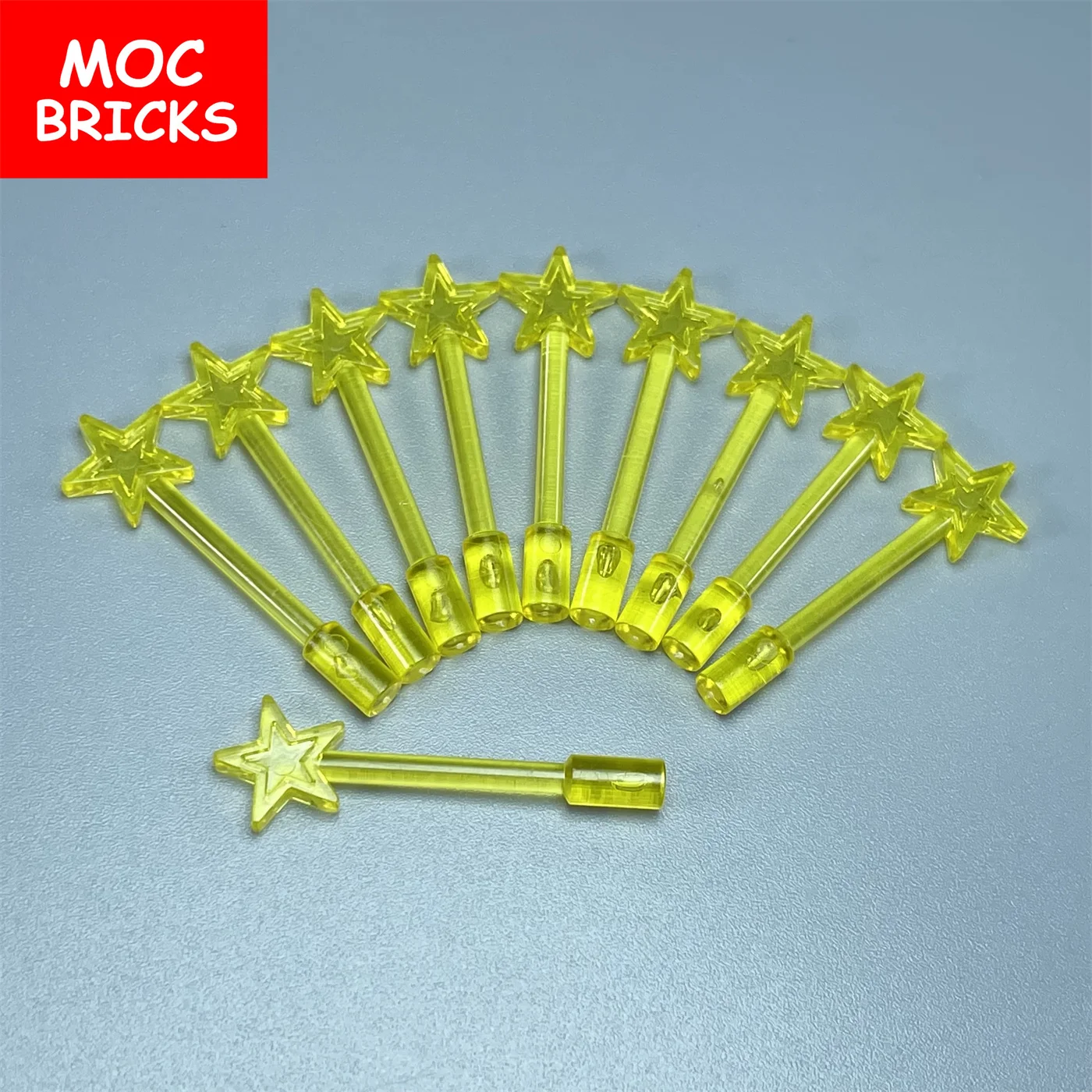Кубики MOC 10 шт./лот утварь волшебная палочка 6124 детали для конструктора игрушки