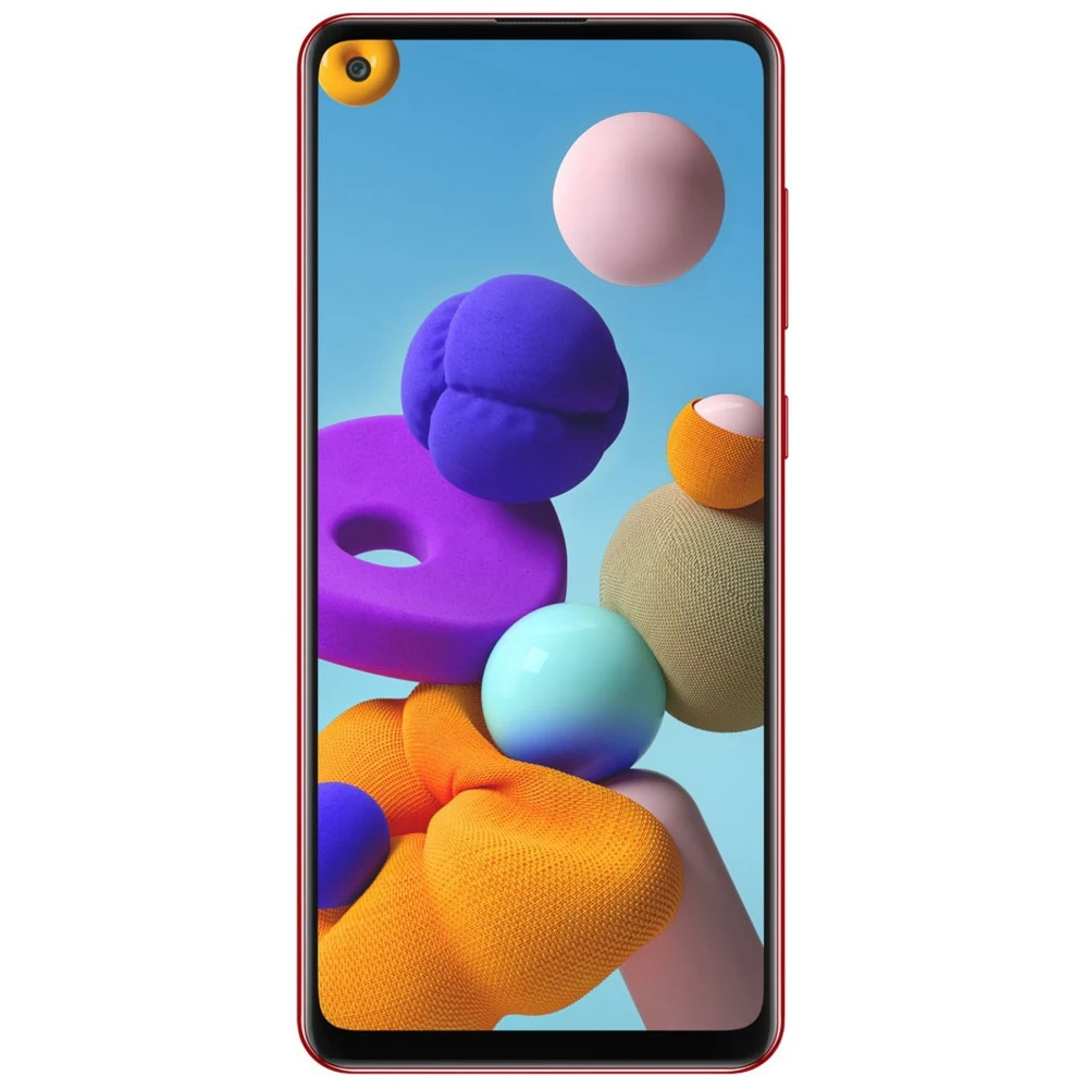 Смартфон Samsung Galaxy A21s Red 6.5&quot TFT Exynos 850 3Гб 32Гб 48Mп Android 10 5000mAh|Смартфоны| |