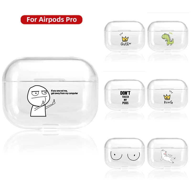 Для Airpods pro Чехол милый роскошный мультяшный Мягкий силиконовый чехол Funda на Airpod Pro