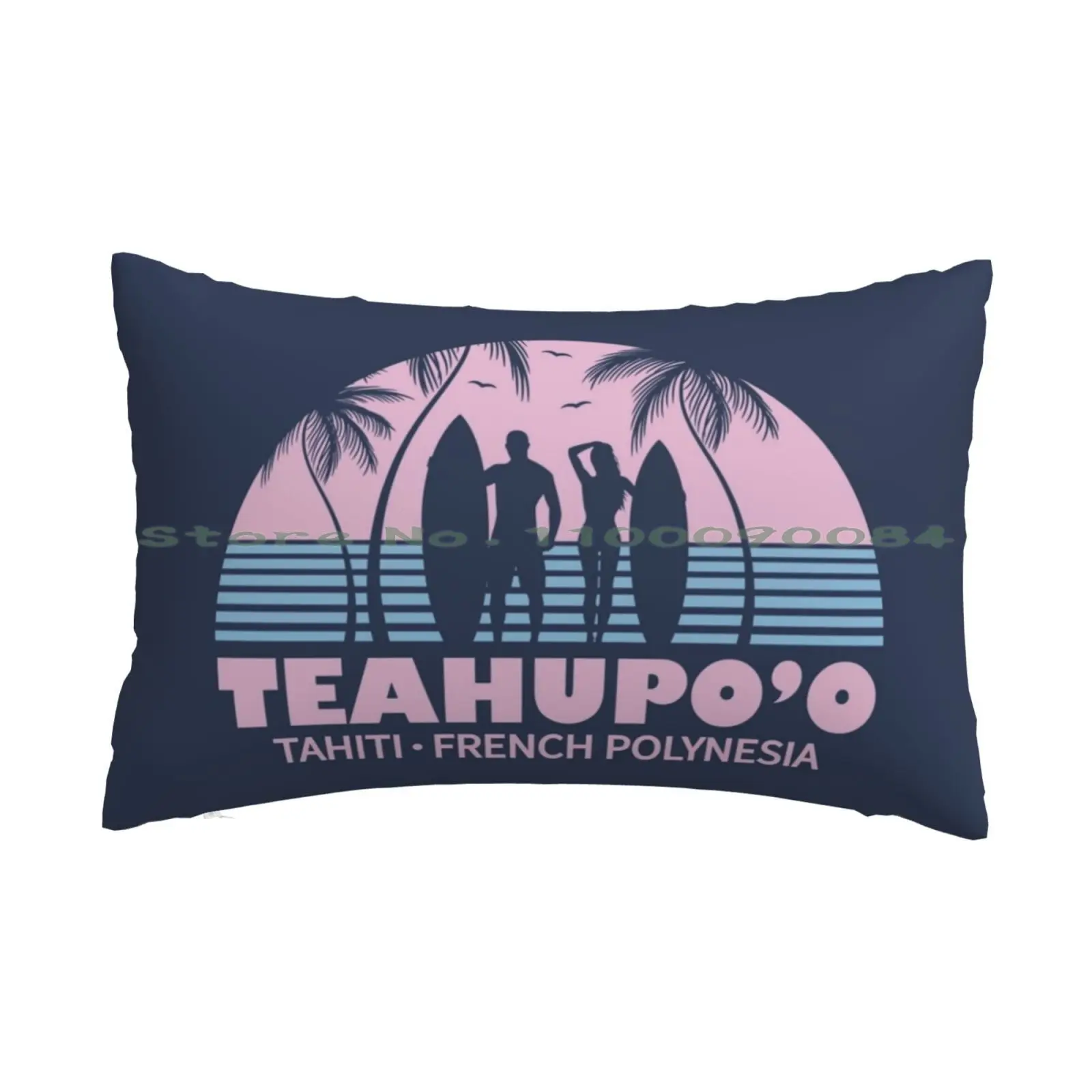 Популярная летняя подушка для пятен серфинга Teahupoo на Таити французская
