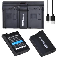 2x psp2000 psp 3000 psp s110 battery and charger for sony psp2000 3000 playstation portable controller psp 2000 psp 2001