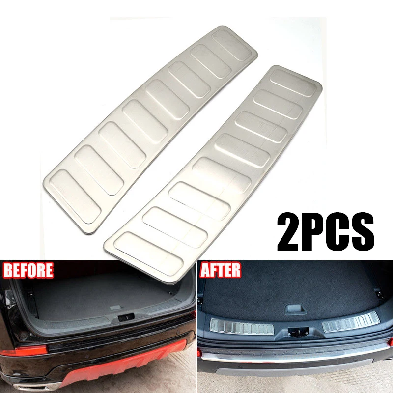 

2pcs Bumper Protector Cover Trim Frame Replacemnet Guard For Land Rover Discovery Sport 2015-2021 Bumper Protector Cover Trims