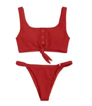 

2021 new b-005 Split swimsuit plus size printed bikini wholesale