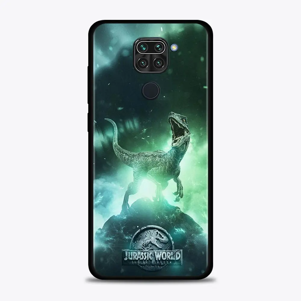 Чехол с динозавром мир Юрского периода для Xiaomi Redmi Note 10 9 9S 9T 8 8T 7 Pro Max чехол K40 9A 9C