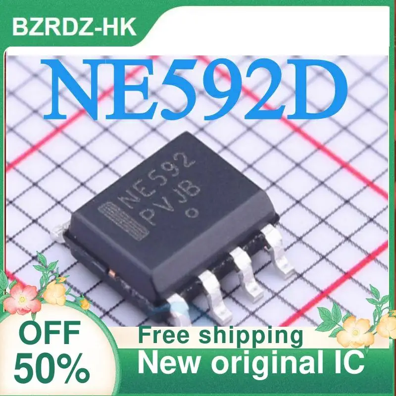 

1-20PCS NE592 NE592D SOP8 NE592D8R2G New original IC