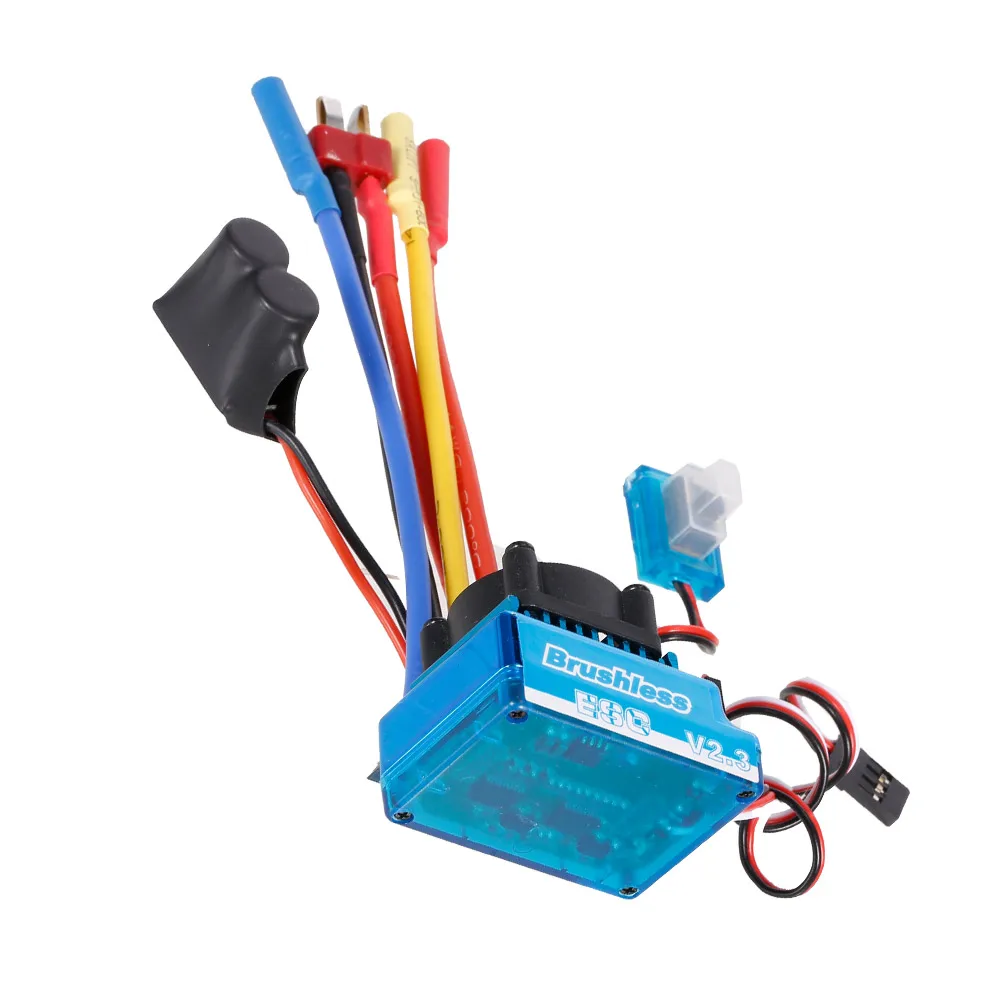 Бесщеточный двигатель 3650 3100KV 4P с бесщеточным ESC 60A для 1/10 RC Car Truck | Игрушки и хобби